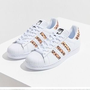 Adidas Superstar Leopard Print Sneakers Youth 2